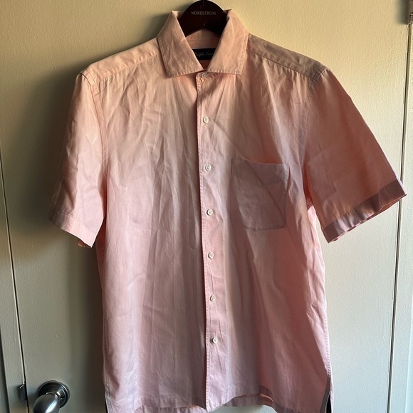 Ralph Lauren Purple Label Pink Safari Shirt